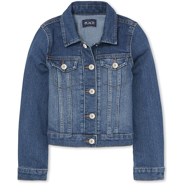 The Children's Place Girls Basic Denim Jacket